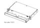 Sub Rack: ELMA typ SLIMKIT 10-FTTX 10-200; LWT-Distributor for splite trays